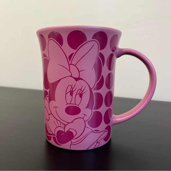 Disneyland Resort Disney Parks Minnie Mouse Pink Polka Dot Coffee Tea Mug - Picture 3 of 10